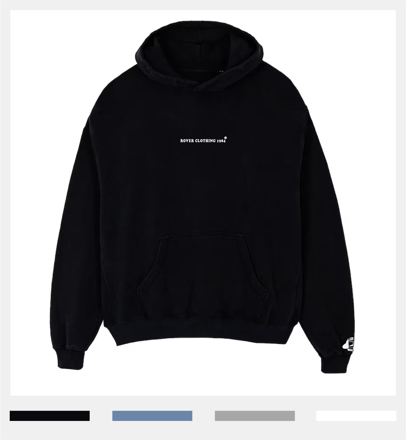 Classic Rover Hoodie - Black