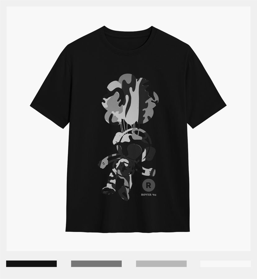 Mascot Camo Tee - Black